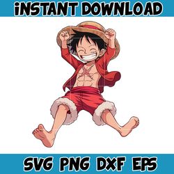 Luffy Clipart, Popular Anime Series, One Piece, Anime Clipart, Anime PNG, Transparant Background