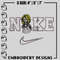 Doll Nike Logo embroidery design
