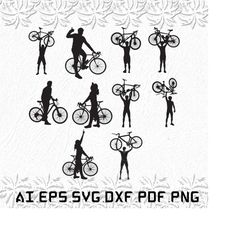 Man Lifting Bicycle svg, Man Lifting Bicycles svg, Man Lifting svg, Lifting Bicycle, Man cycle, SVG, ai, pdf, eps, svg,