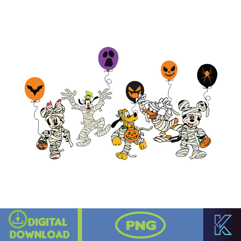 Halloween Mouses Png, Scary Mouses Png, Boo Crew Png, Mouses And Friend Png, Instant Download (20).jpg