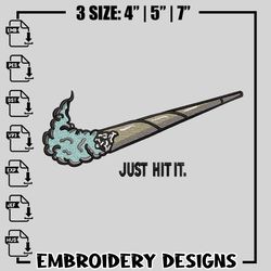 nike just hit it embroidery design, nike embroidery, nike design, embroidery shirt, logo shirt, instant download.