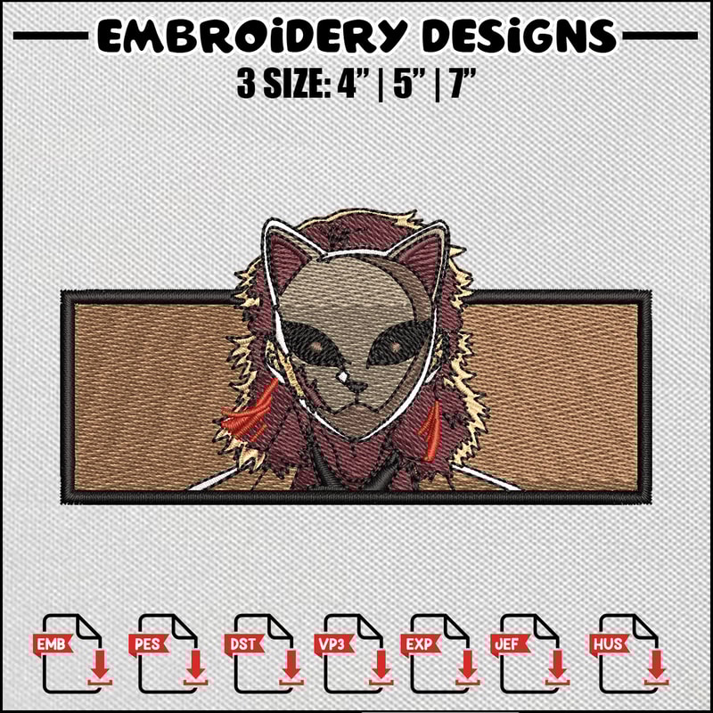 Sabito embroidery design