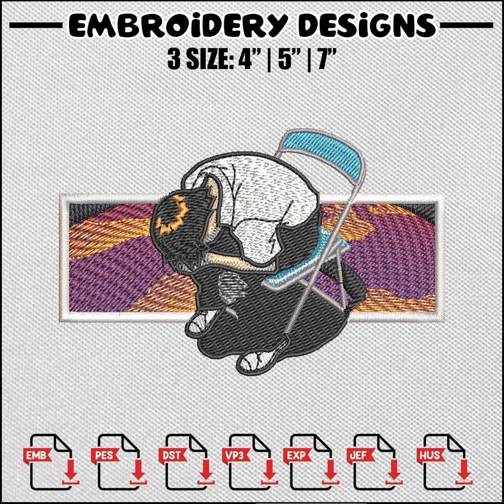 Shinki embroidery design