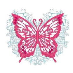 Nature enthusiasts-Butterfly Embroidery Design