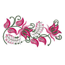 Bouquets and Bunches-Flower Stem Embroidery Design