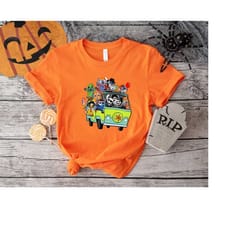 halloween stitch characters shirt,disney halloween shirt,stitch horror tee,disney horror characters shirt,halloween part