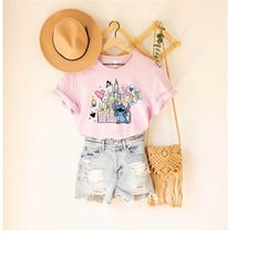 stitch shirt, disney tee, disney stitch shirt, stitch disneyworld shirt, disney vacation shirts, disney castle shirt, ma