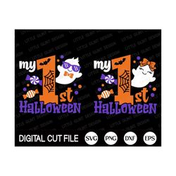 my first halloween svg, halloween boy and girl svg, 1st halloween costume, first halloween svg, baby halloween shirt, sv