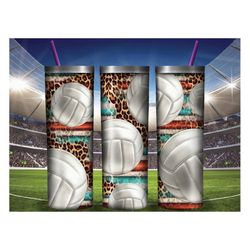 volleyball serape tumbler png, volleyball 20oz skinny tumbler png,leopard tumbler png,american volleyball png,serape tum