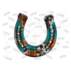 horseshoe png, western horseshoe png, turquoise horseshoe, cowhide horseshoe, leopard horseshoe, western sublimation png