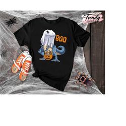 Halloween Dinosaur Shirt, Kids Halloween Gifts, Boo Halloween Shirt, Spooky Saurus Rex Shirt, Halloween Shirt Kids, Hall