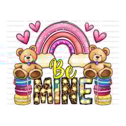 be mine valentine png, rainbow png, valentines day png, valentine rainbow png, happy valentines day, valentine design pn