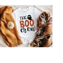halloween shirts, the boo crew shirt, halloween gift, happy halloween, halloween family shirts, boo crew shirts