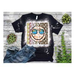 beach vibes smiley face, summer sublimation, digital downloads, instant download, beach vibes, summer,clipart,sublimatio