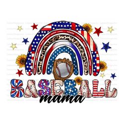 american baseball mama rainbow png, 4th of july png file, freedom, american flag,1776 png,western,digital download,subli