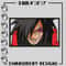 Madara smile embroidery design