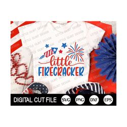 little firecracker svg, 4th of july svg, independence day, fourth of july, little patriotic shirt, america kids png, svg