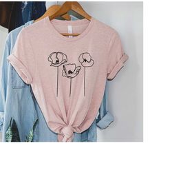 flower shirt, flowers shirt for women, plant mom shirt, floral shirt, gifts for mom, plant lover gift, cute ladies shirt