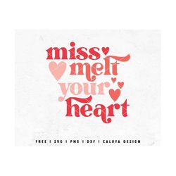 baby girl valentines day svg | miss melt your heart svg | valentine shirt svg | valentine cup svg | aesthetic valentines