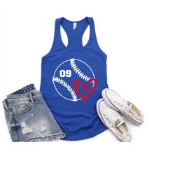 baseball heart personalized tank, baseball mom tank tops, baseball shirts, baseball personalized number tanks, custom nu