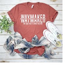 Way Maker Song Shirt, Spiritual Shirt, Christian Shirts, Promise Keeper, Christian Clothing, Christian Shirts For Women,