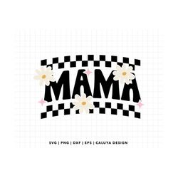 retro mama svg | retro groovy mama svg | mama retro flower svg | mama shirt svg | mom shirt svg | mom life svg | mom dai