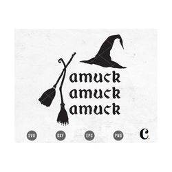 amuck amuck amuck svg | hocus pocus svg | sanderson sisters svg | mystic halloween svg | witches bloom svg | svg cricut