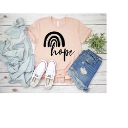 hope women t-shirt, unisex jersey short sleeve t-shirt ,women t-shirt, hope t-shirt for her, square t-shirt, unisex size