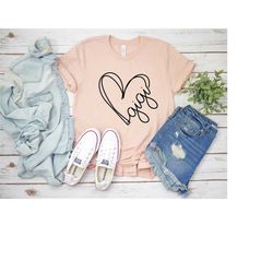 heart gigi shirt, love, grandmother gift, grandma shirt, mimi birthday shirt, most loved grammy, mothers day shirt, gran