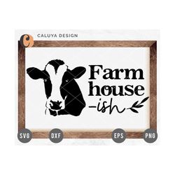 farm animal svg | cow face svg | porch sign svg | farmhouse svg | farm sign svg | housewarming gift svg | cow svg | cric