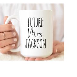 bride gift future mrs mug engagement mug engagement gift custom engagement mug newly engaged bride to be gift future mrs