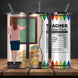 Teacher Tumbler Wrap,Teacher Tumbler PNG, Teacher Tumbler Design Sublimation 48