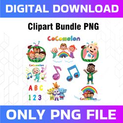 cocomelon  png, cocomelon family png, cocomelon party family matching, cocomelon bundle png, watermelon sublimation