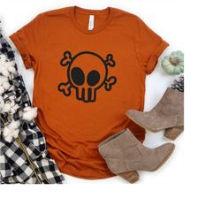 skeleton shirt women, cute halloween shirt, womens fall tshirt, fall graphic tee, ladies halloween shirt