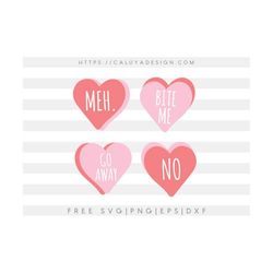 anti-valentine's day svg | valentine heart svg | heart candy svg | valentine candy svg | funny valentine svg cricut, cam