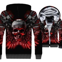 ghost rider jackets &8211 ghost rider series devil skull super cool 3d fleece jacket