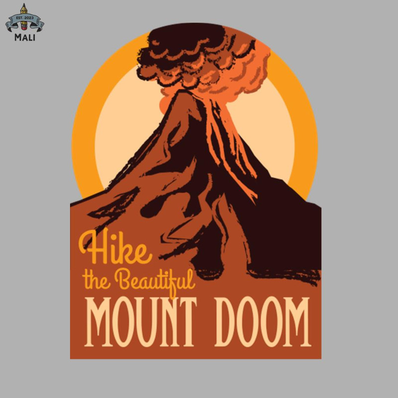 ML06071339-Hike the Beautiful Mount Doom  Lord of the Rings  National Parks Sublimation PNG Download.jpg