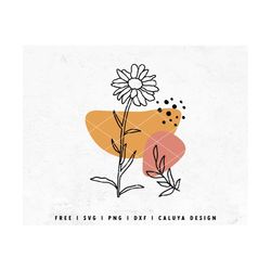 boho flower svg | bohemian flower svg | spring flower svg | abstract flower svg | daisy svg | floral design svg | cricut