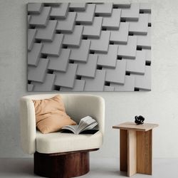 Custom 3D Wall Art Modern Canvas 3D Wall Decor Geometric Art