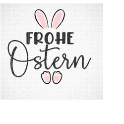 plotter file happy easter rabbit ears svg
