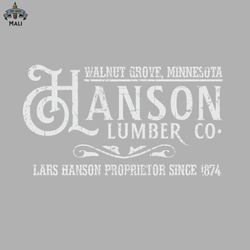 hanson lumber company from little house on the prairie sublimation png download
