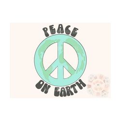 peace on earth png-earth day sublimation digital design download-peace sign png, recycle png, trendy png, mother earth p
