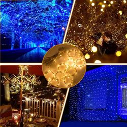 3m led curtain lamp usb string lights