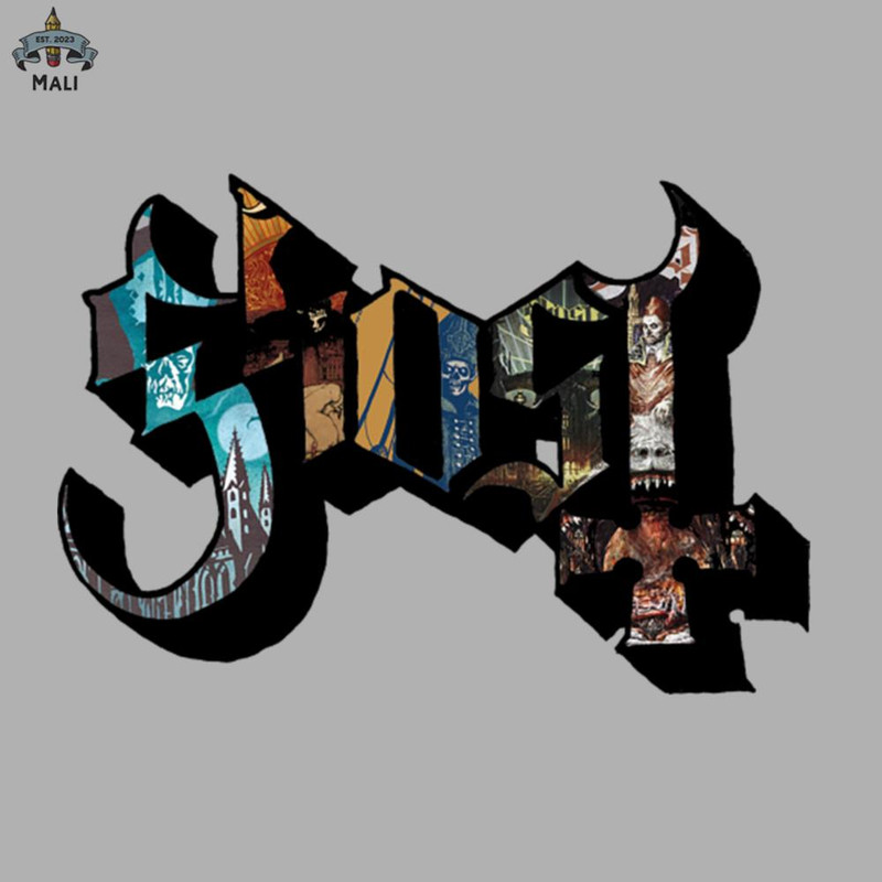 ML06071459-Ghost Band Logo with Albums Sublimation PNG Download.jpg