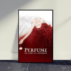 perfume the story of a murderer movie poster print, wall art, room decor, home decor, art poster for gift, living room d