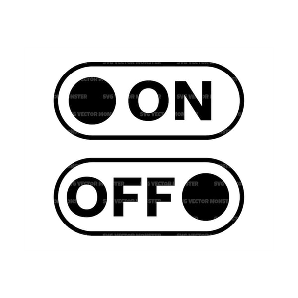 On Off Switch Svg, On Off Toggle Svg, Power Button Svg. Vect - Inspire ...
