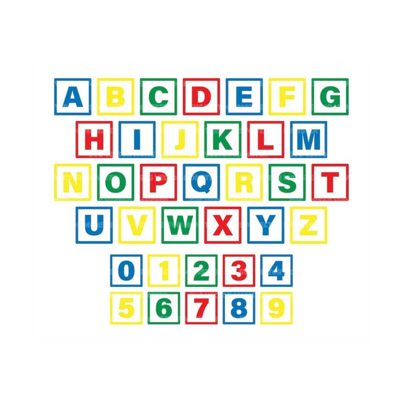 Letter Block R Svg Alphabet Blocks Svg, Letter Blocks Svg, Numbers Blocks Svg, | Inspire ...