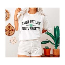 saint patrick university png-saint patty's day sublimation digital design download-lucky png, shamrock png, leprechaun p