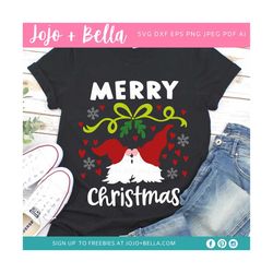 christmas svg, gnomes svg, merry christmas svg, christmas shirt svg, christmas gnomes svg, svg files for cricut, sublima