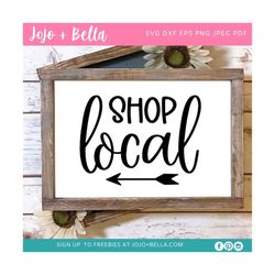 shop local sign svg, small business svg, small business owner svg, boss babe svg, boss lady svg, girl boss svg, digital